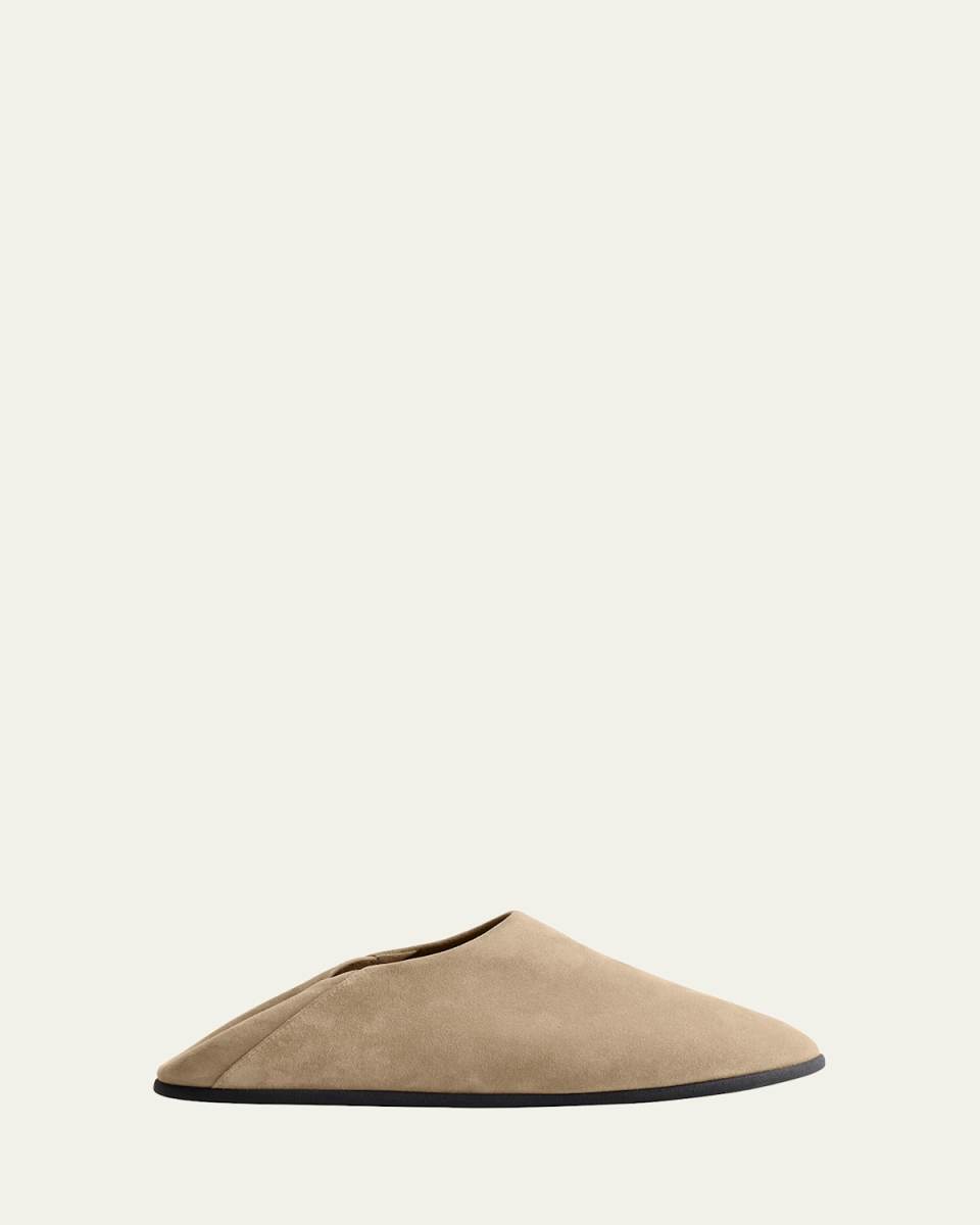 Big Bootie Suede Slipper Mules
